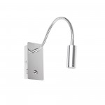 Faro Juliet Usb C Aplique Lector Cromo 41025Na