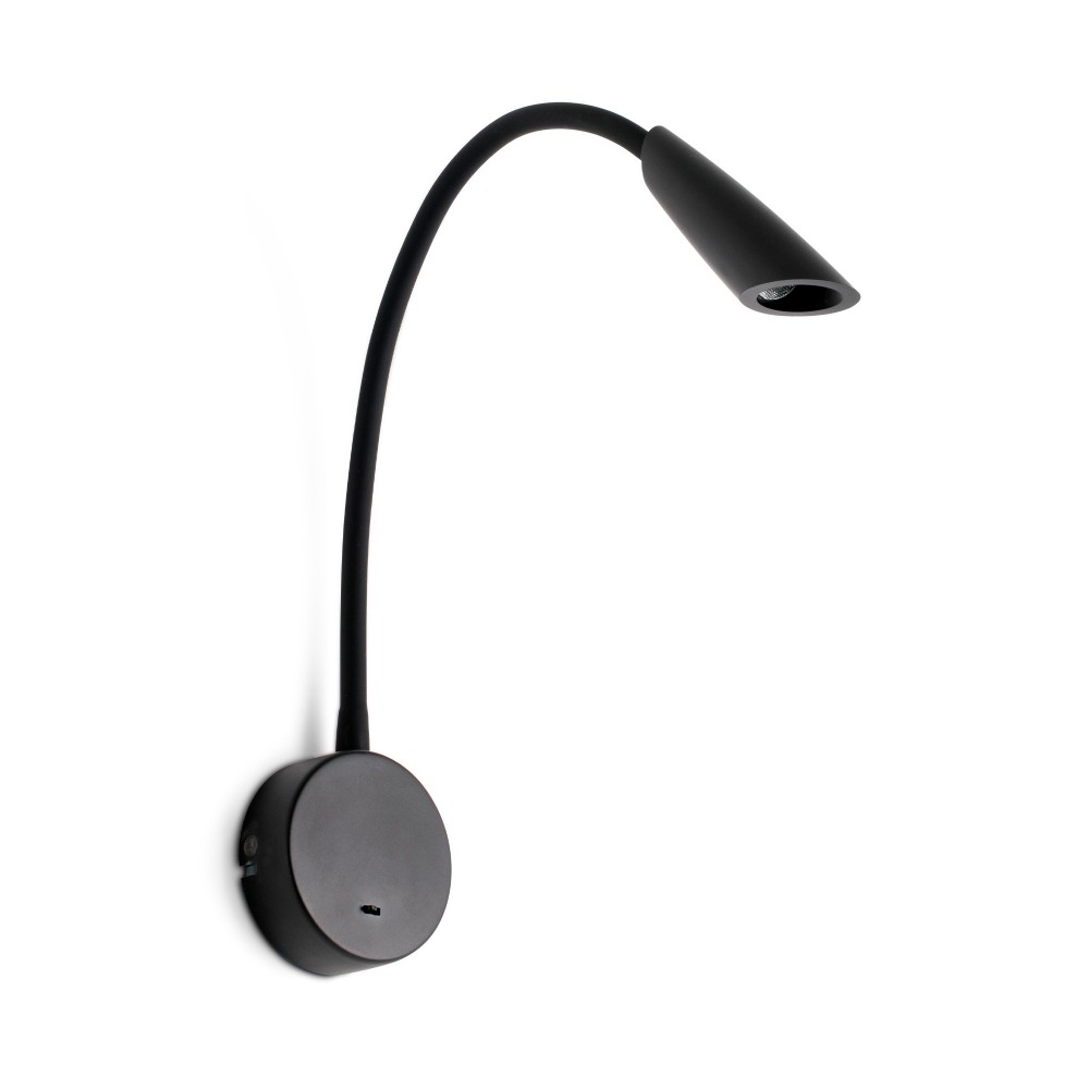 Faro Boken Lector Negro 3W Led 3000K 41032