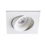 Faro Argon Empotrable Cuadrado Blanco Gu10-Mr16-Led 43402