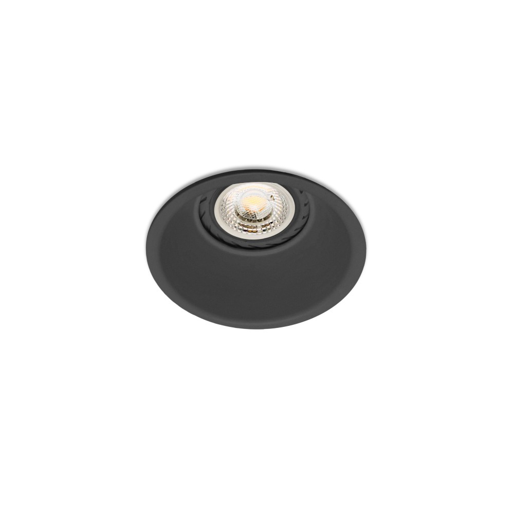 Faro Gas Empotrable Negro Gu10-Mr16 50W 43405