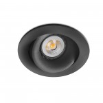 Faro Argon Empotrable Red Negro Gu10-Mr16-Led 43411
