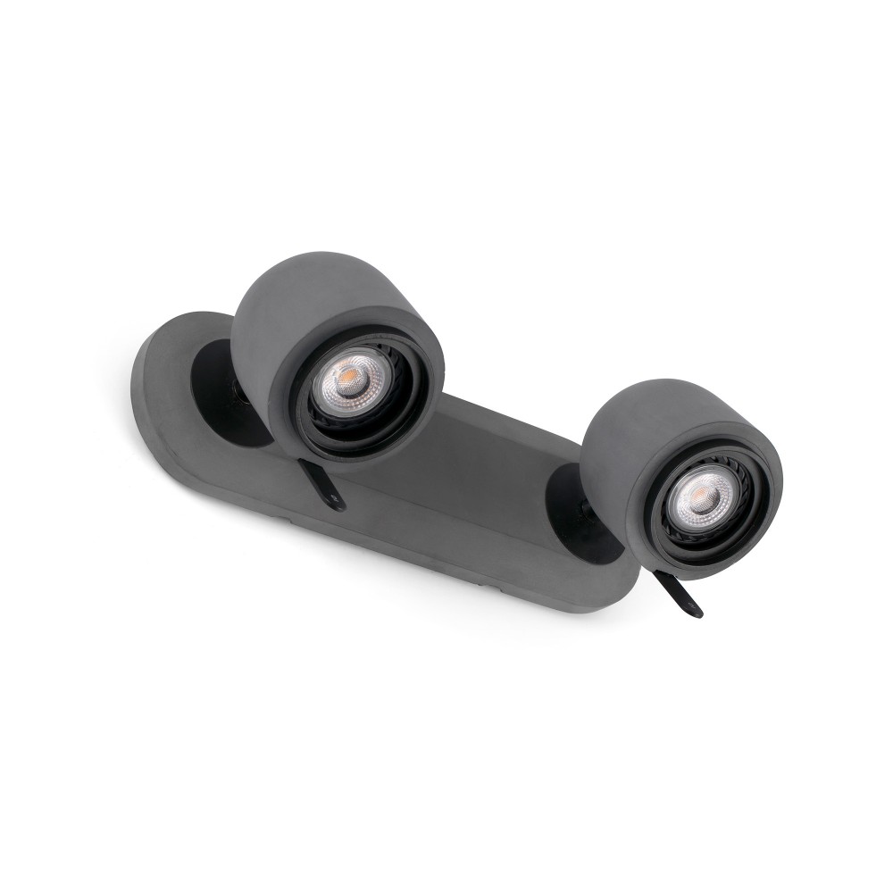 Faro Stone-2 Aplique Orientable 2 X Gu10 Led 8W 43501