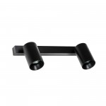 Faro Stan Aplique Negro 2Xgu10 43743