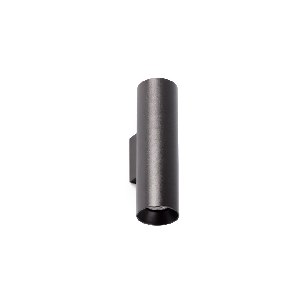 Faro Stan Aplique Negro 2Xgu10 43751