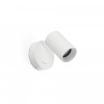 Faro Stan Aplique Blanco Con Interruptor 1xgu10