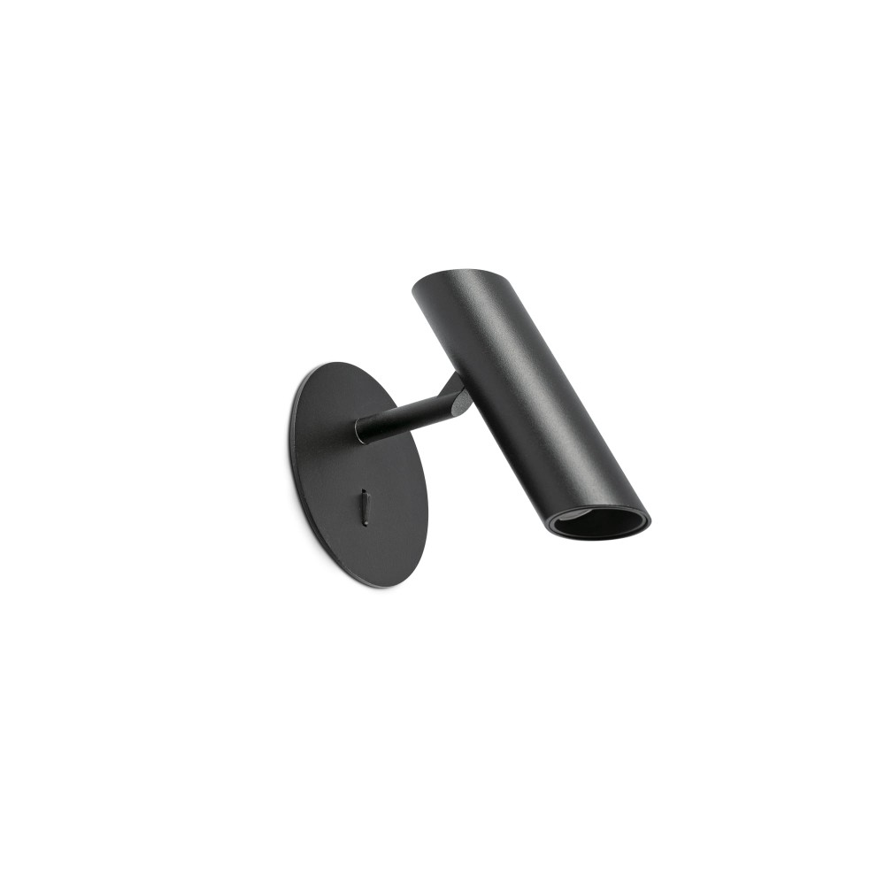 Faro Leo Aplique Negro 43793