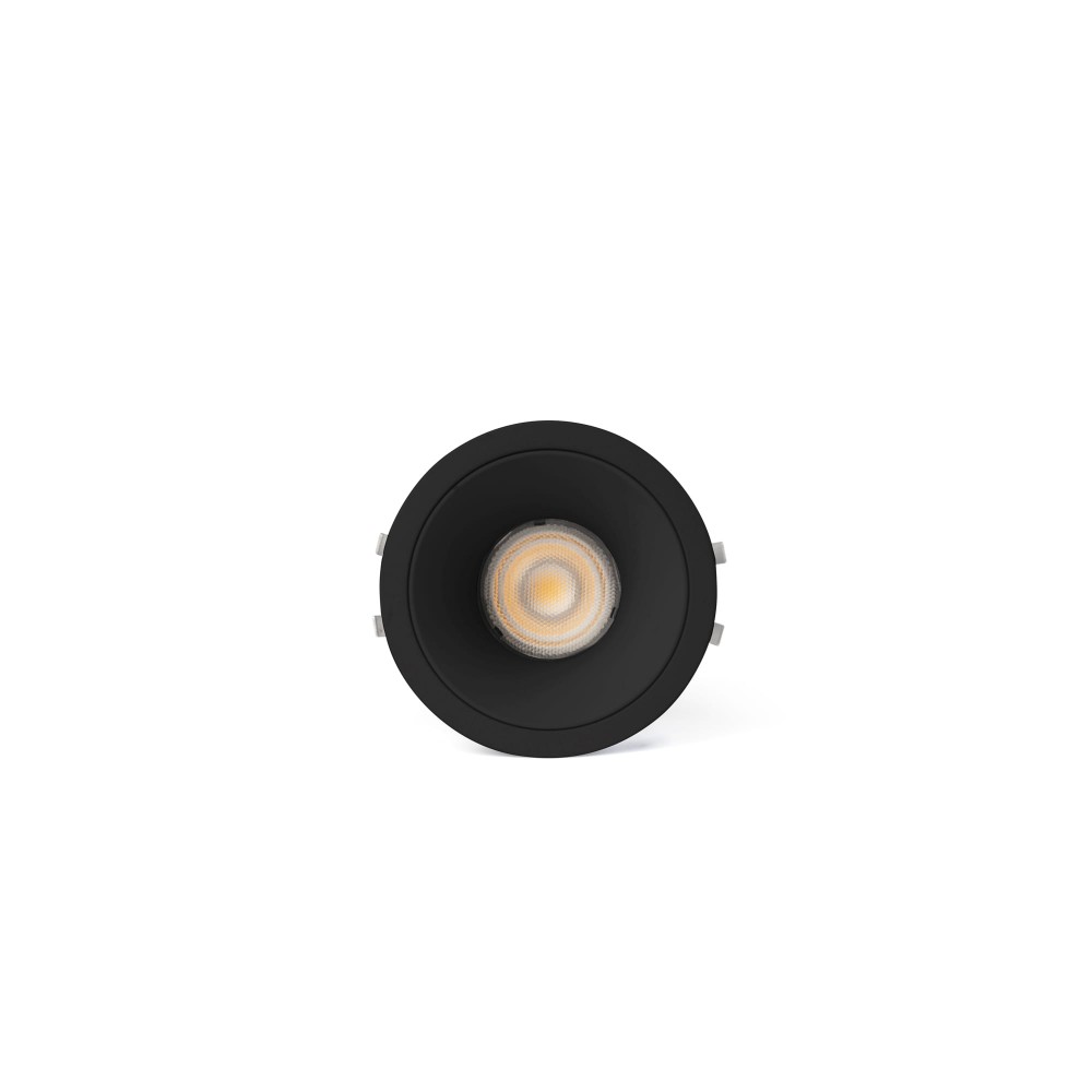 Faro Lox Empotrable Orientable Negro 3000K 43883