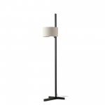 Faro Stand Up Lampara De Pie Negra-Lino 57211-04