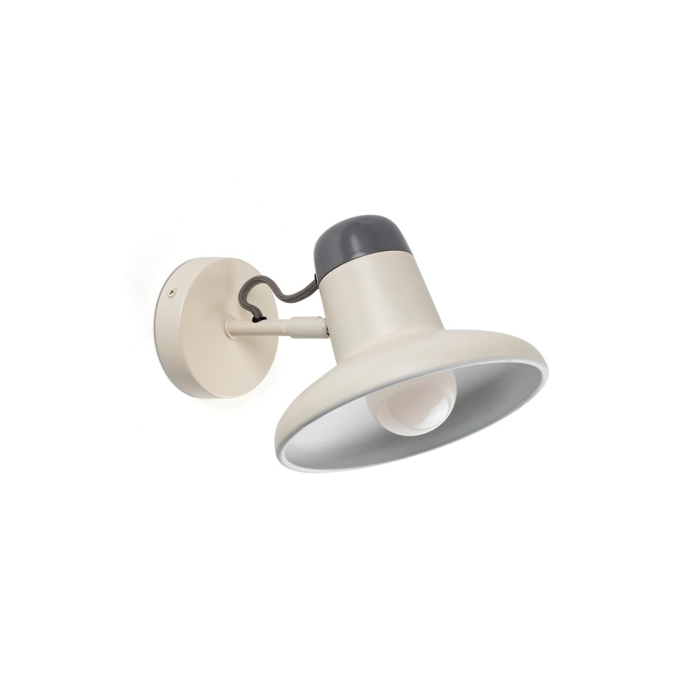 Faro Snap Aplique Blanco Roto 1xE27 57402