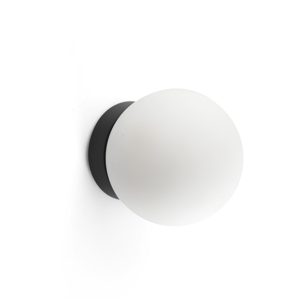 Faro Ping Aplique/plafon Negro Led 7,8w 3000k Ip44