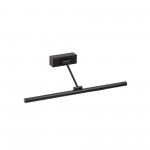 Faro Magritte 45Cm Negro Led 8W 3000K 61087