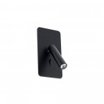 Faro Suau Empotrable Negro Led 3W 3000K 62128