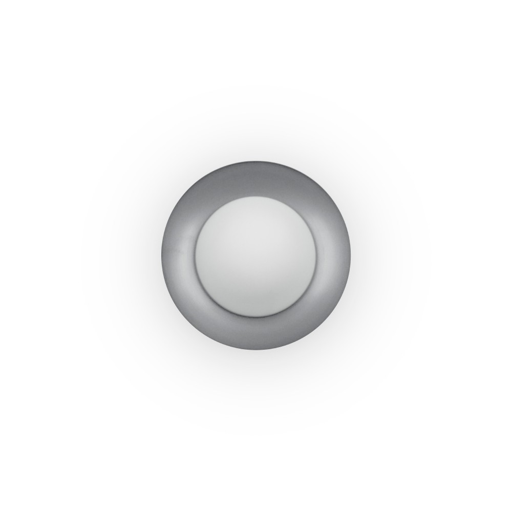 Faro Side Plafon Ø200 Blanco-Niquel Mate G9 5W 62133