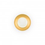 Faro Side Plafon Ø200 Negro-Oro Satinado G9 5W 62134