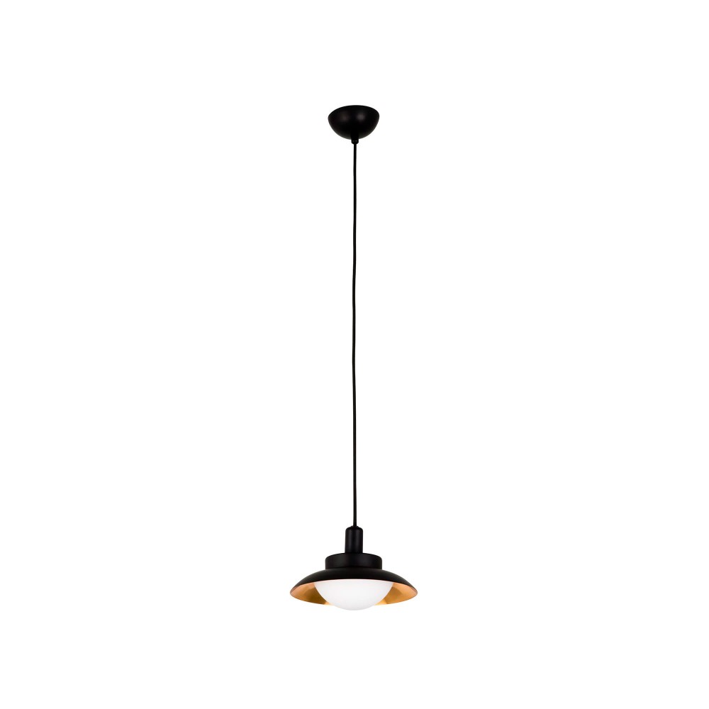 Faro Side Colgante Ø200 Negro-Cobre G9 Led 5W 62139