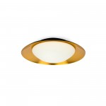 Faro Side Plafon Ø390 Negro-Cobre 15W 3000K 62143