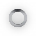 Faro Side Plafon Ø450 Blanco-Niquel Mate Led 20W 3000K 62145