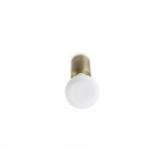 Faro Ten Aplique Oro Viejo E27 20W 62152