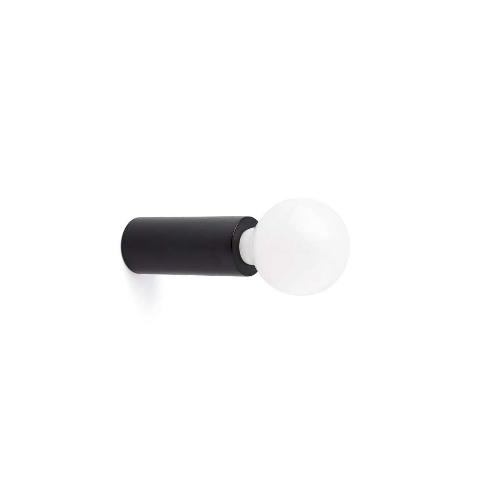 Faro Ten-140 Aplique Negro Mate 1xE27 62171
