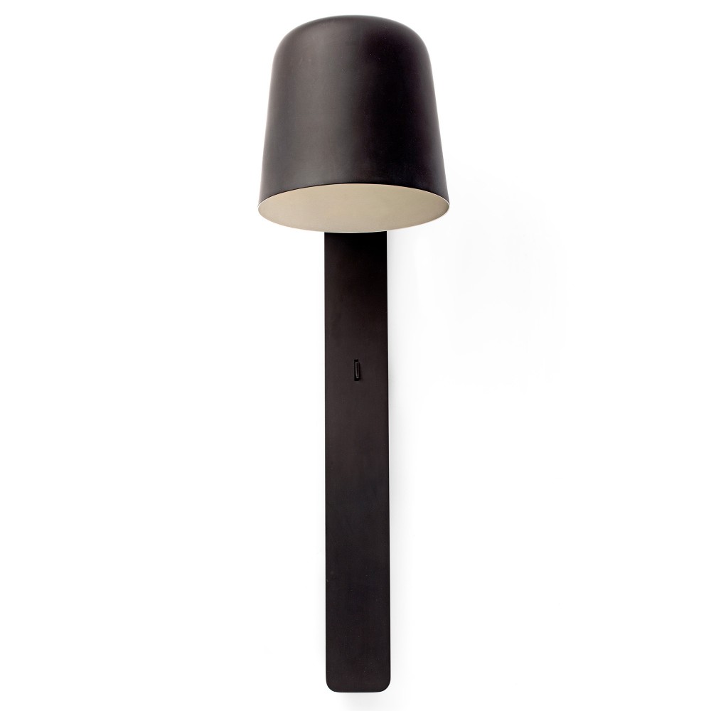Faro Tila Aplique Negro 1xE27 62361