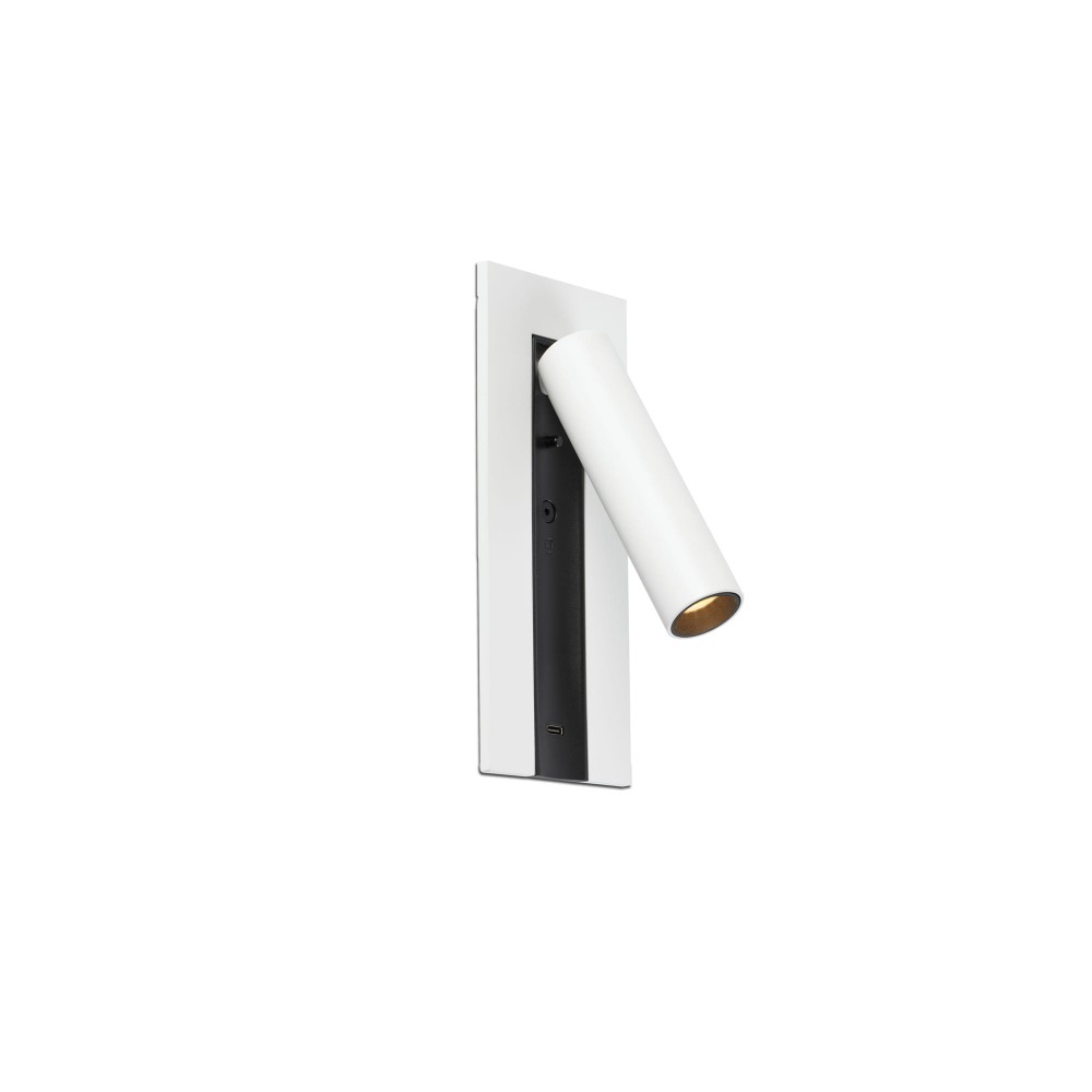 Faro Gabo Usb C Aplique Lector Blanco 62756