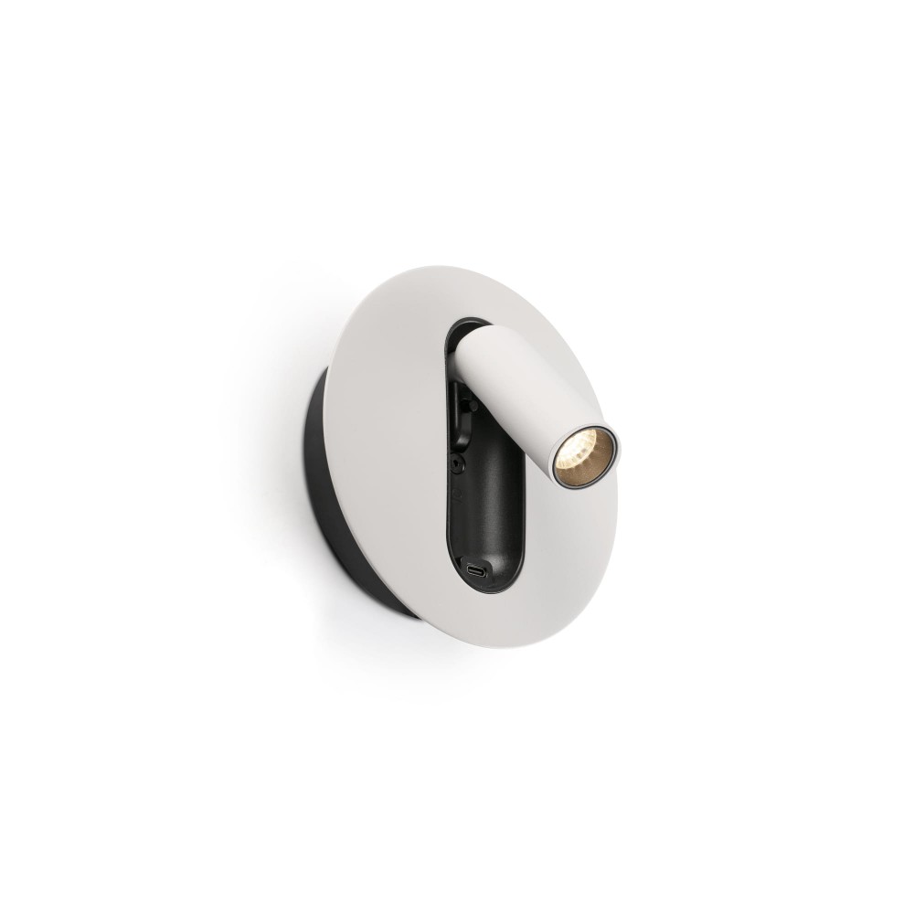 Faro Timit Usb C Aplique Lector Blanco 62760