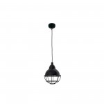 Faro Claire Colgante Negro E27 15W 62802