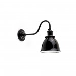 Faro Loa Aplique Negro E27 62809