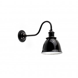 Faro Loa Aplique Negro E27 62809