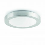 Faro Logos-1 Plafon Aluminio Pulio 1 X E27 20W D270Mm 62980