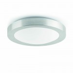 Faro Logos-2 Plafon Niquel Mate 2 X E27 20W D350Mm 62981