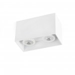 Faro Tecto Plafon Blanco 2Xgu10 50W 63272