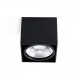 Faro Tecto Plafon Negro 1Xar111 50W 63275
