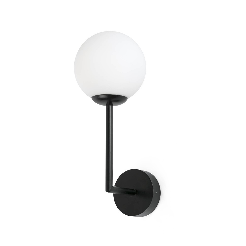 Faro Gala Aplique Negro Mate 1xg9