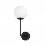 Faro Gala Aplique Negro Mate 1xg9