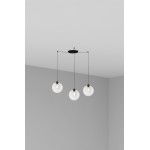 Faro Clara Colgante Transparente E27 100W 3L 64128-3L