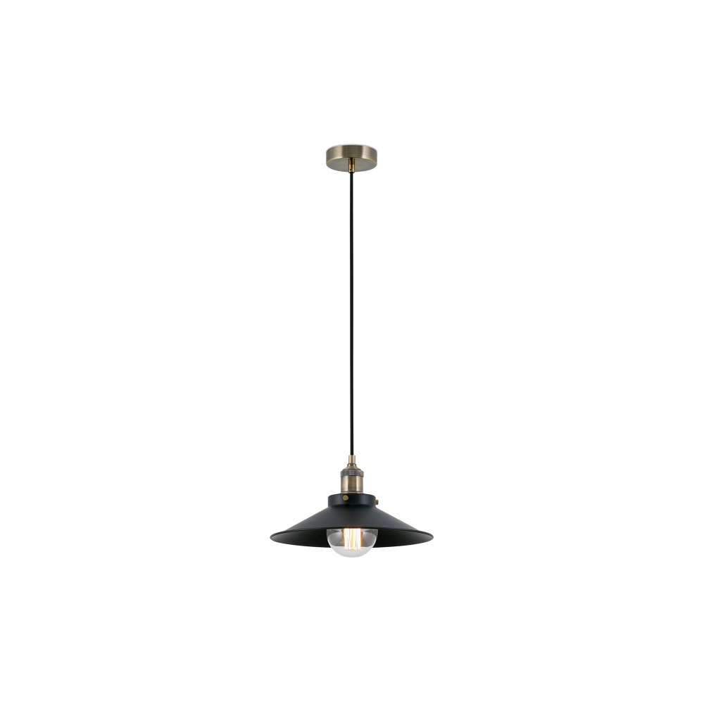 Faro Marlin Colgante Negro E27 60W 64133