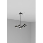 Faro Marlin Colgante Negro E27 60W 5L 64133-5L