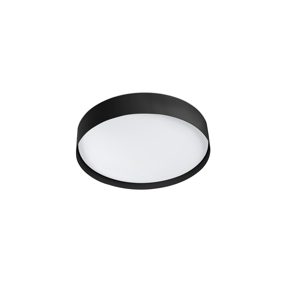 Faro Vuk Plafon ø37 Negro Led 40W 2700K 64188N