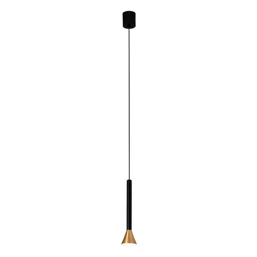 Faro Danka Colgante Oro Satinado Led 6W 3000K 64223