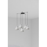 Faro Lampara Venice Colgante Blanca Ø160 1x E27 5l