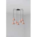 Faro Lampara Venice Colgante Rosa Ø160 1x E27 7l