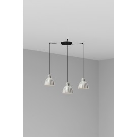 Faro Venice Colgante Rayas Ø160 1x E27 3l