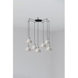 Faro Lampara Venice Colgante Rayas Ø160 1x E27 7l