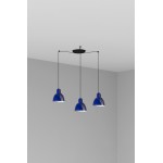 Faro Venice Colgante Azul Cobalto Ø160 1x E27 3l