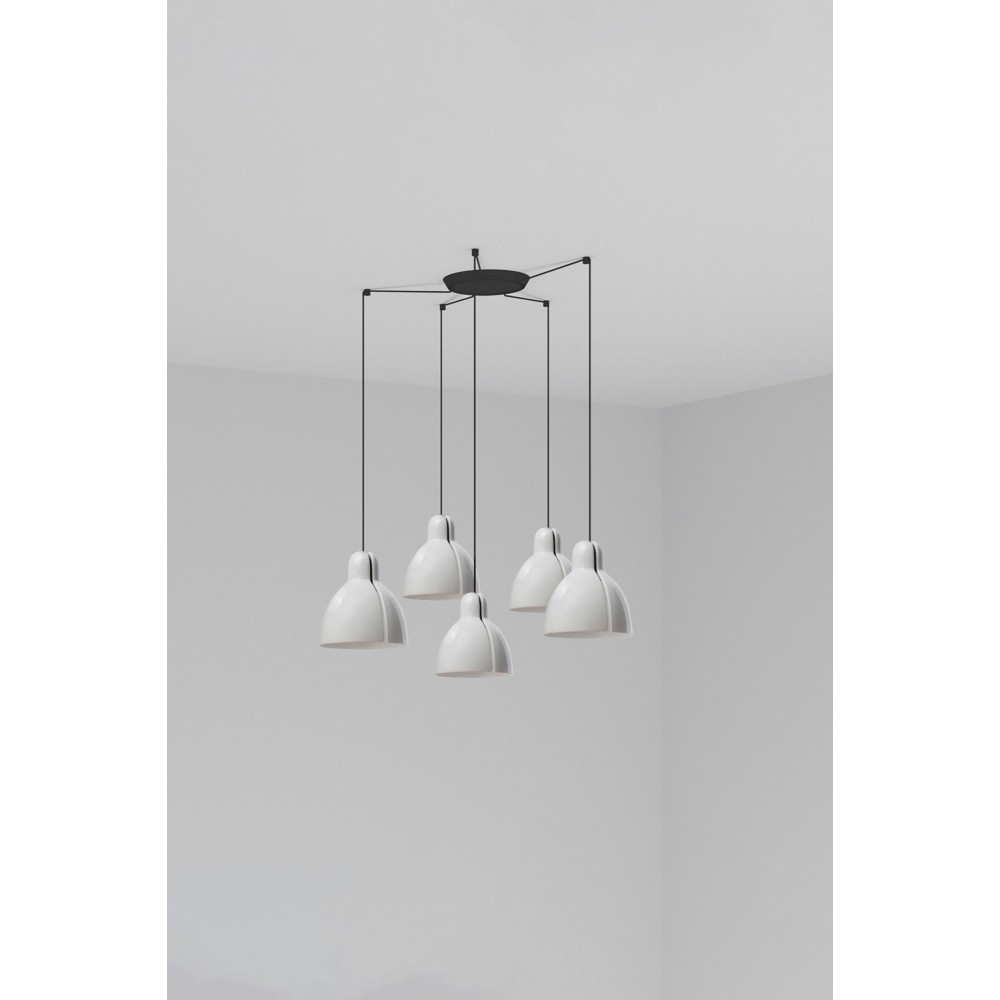 Faro Lampara Venice Colgante Blanco Ø200 1xe27 5l