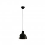 Faro Venice Colgante Negro Ø200 1xe27
