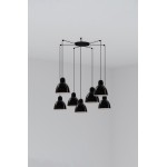 Faro Lampara Venice Colgante Negro Ø200 1xe27 7l