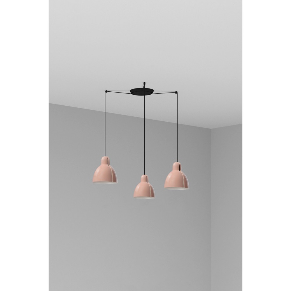 Faro Venice Colgante Rosa Ø200 1xe27 3l