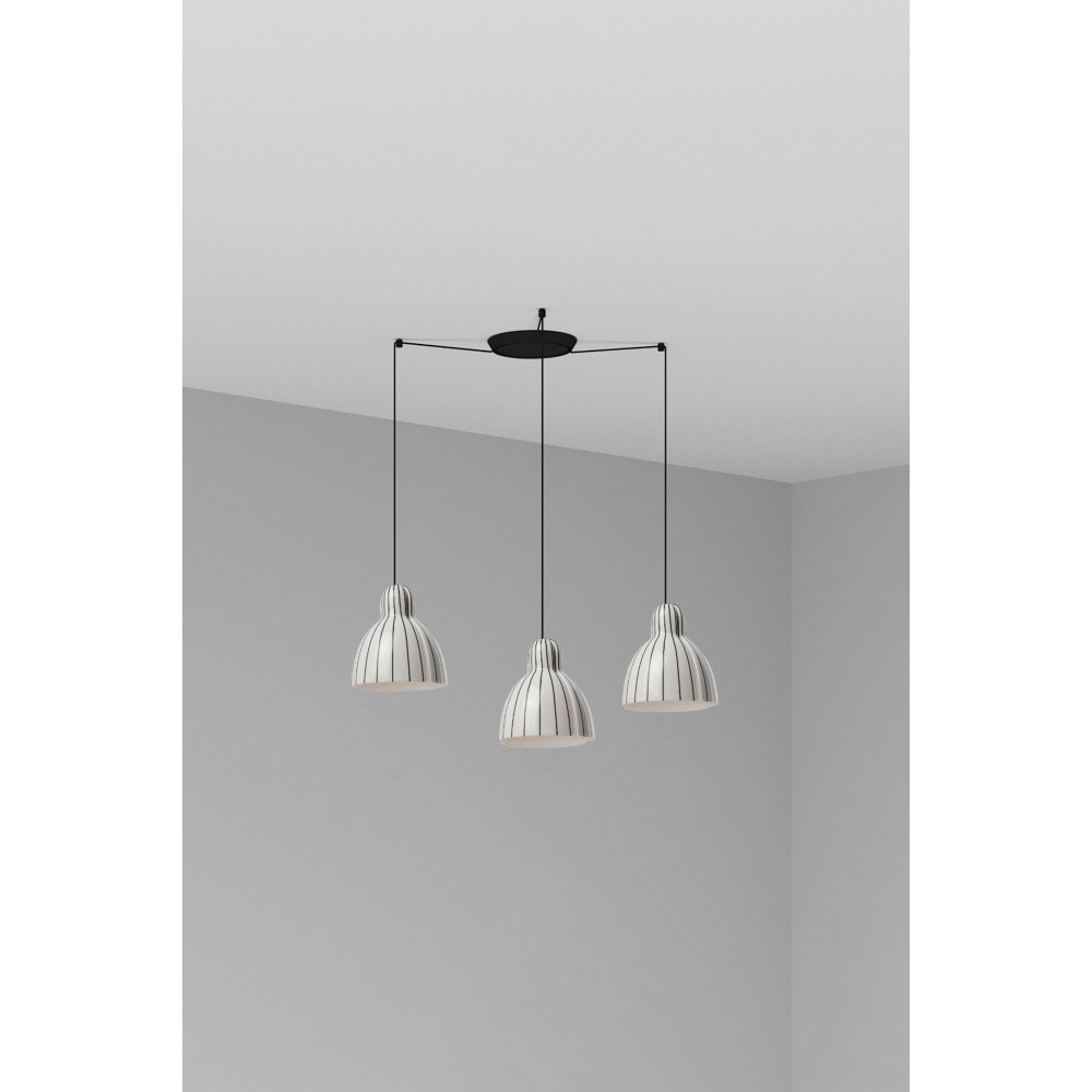 Faro Lampara Venice Colgante Rayas Ø200 1xe27 3l